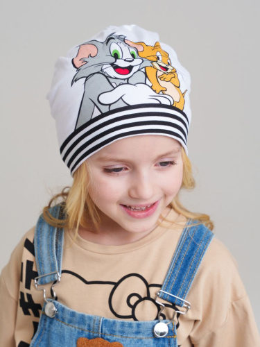 Шапка трикотажная для девочек
