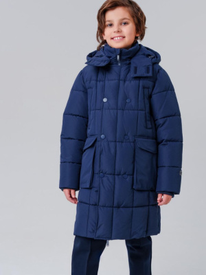 Пальто текстильное с полиуретановым покрытием для мальчиков