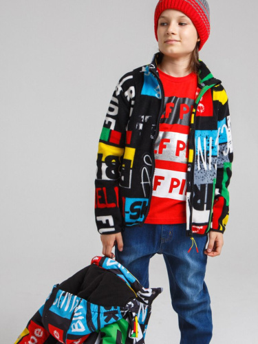 Толстовка из флиса на молнии для мальчика