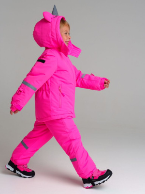 Куртка текстильная с полиуретановым покрытием для девочек