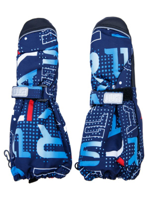 Варежки текстильные для мальчиков