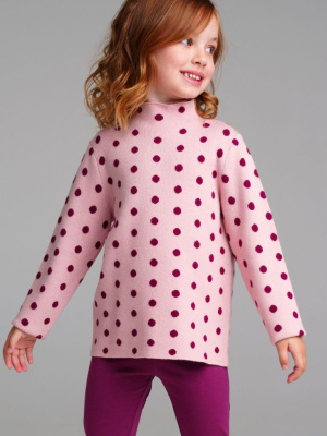 Джемпер трикотажный для девочек