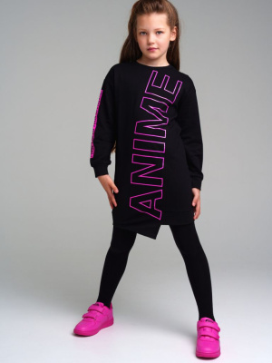 Платье трикотажное для девочек