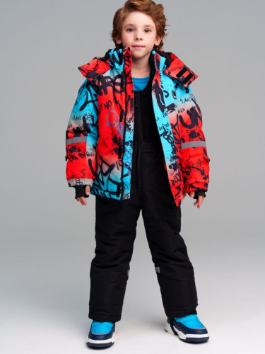 Куртка текстильная с полиуретановым покрытием для мальчиков