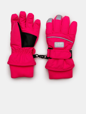 Перчатки текстильные для девочек