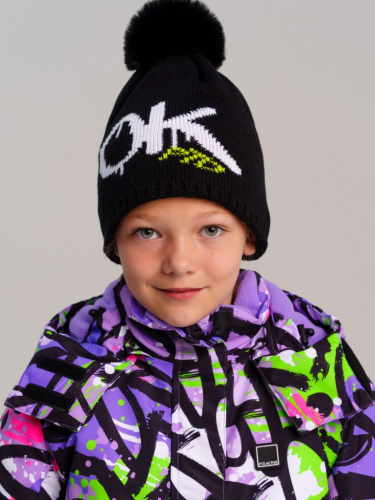 Шапка трикотажная для девочек