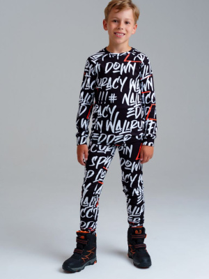 Термокомплект трикотажный для мальчиков: брюки, толстовка для эпизодического использования