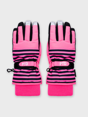 Перчатки текстильные для девочек