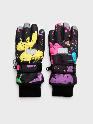 Перчатки текстильные для девочек