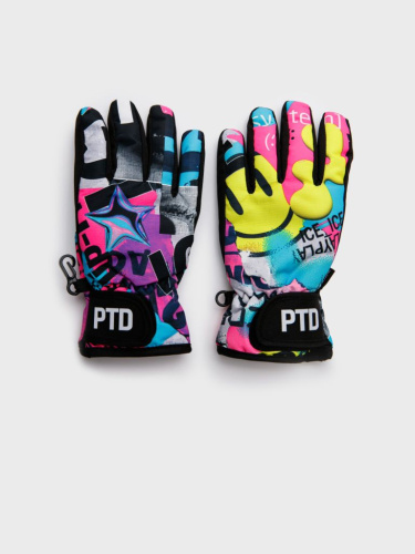 Перчатки текстильные для девочек