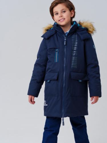 Пальто текстильное с полиуретановым покрытием для мальчиков