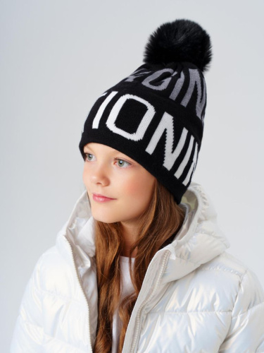 Шапка трикотажная для девочек