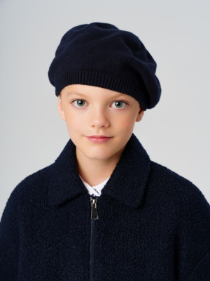 Берет трикотажный для девочек