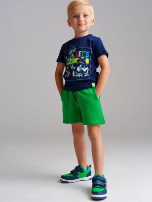 Комплект трикотажный для мальчиков: фуфайка (футболка), шорты