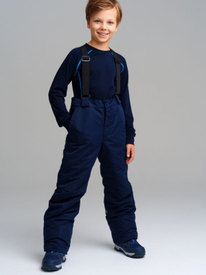 Брюки текстильные с полиуретановым покрытием для мальчиков