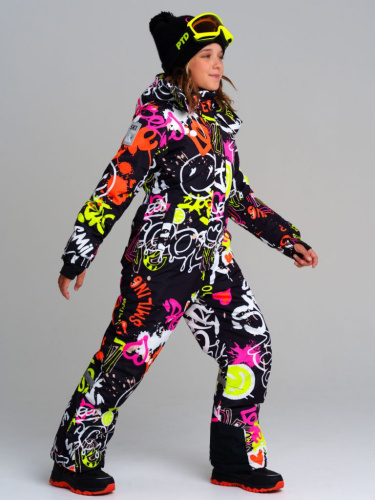 Комбинезон текстильный с полиуретановым покрытием для девочек