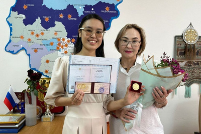 Впервые в истории коррекционной школы в Якутске выпускница получила золотую медаль / Майя Гоголева Якутск Якутск Республика Саха (Якутия)