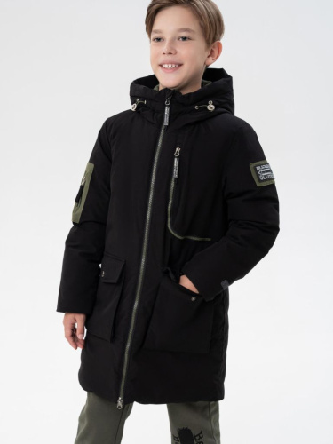 Пальто текстильное с полиуретановым покрытием для мальчиков