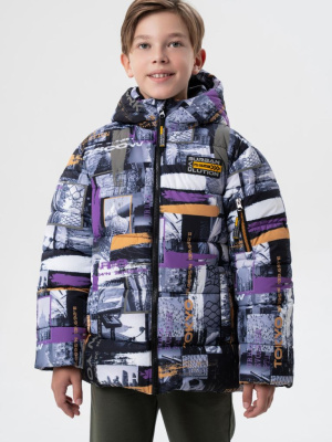 Куртка текстильная с полиуретановым покрытием для мальчиков