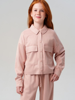 Рубашка трикотажная для девочек