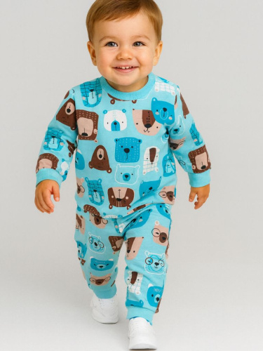 Комплект детский трикотажный для мальчиков: толстовка, брюки