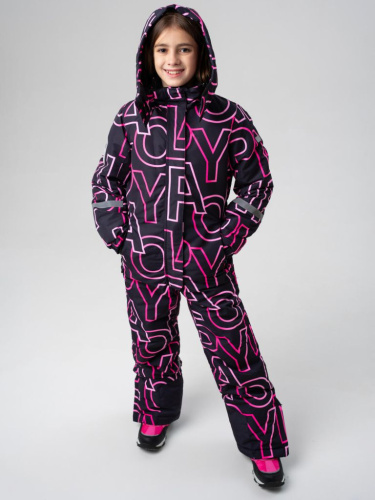 Комбинезон текстильный с полиуретановым покрытием для девочек