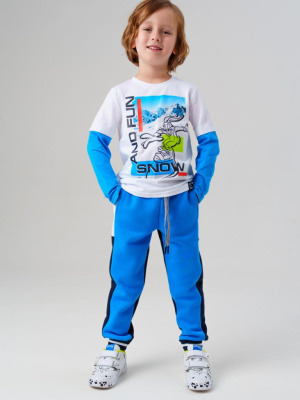 Брюки трикотажные для мальчиков