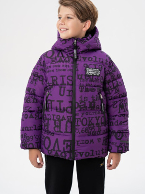 Куртка текстильная с полиуретановым покрытием для мальчиков