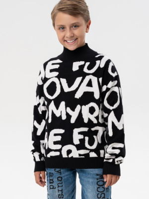 Свитер трикотажный для мальчиков