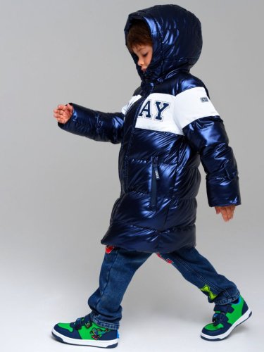 Пальто текстильное с полиуретановым покрытием для мальчиков