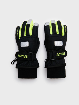 Перчатки текстильные для мальчиков