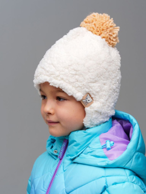 Шапка трикотажная для девочек