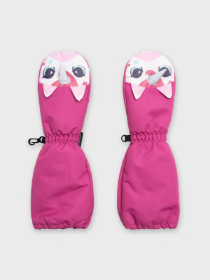 Краги текстильные для девочек