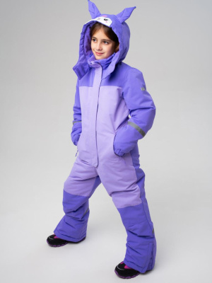 Комбинезон текстильный с полиуретановым покрытием для девочек