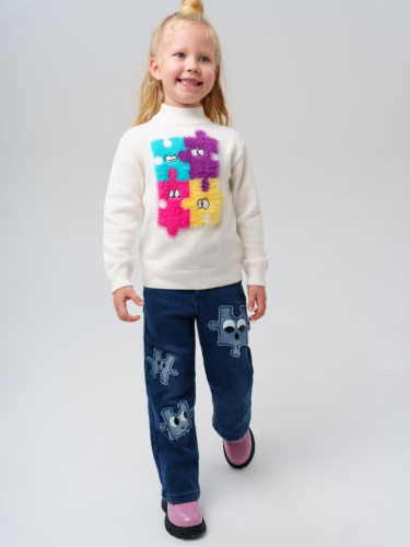 Свитер трикотажный для девочек