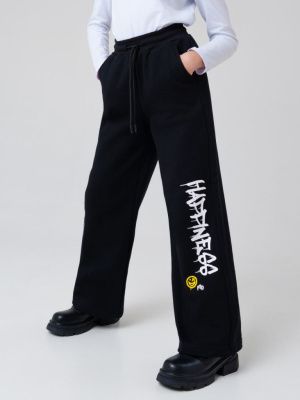 Брюки трикотажные для девочек