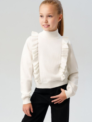 Джемпер трикотажный для девочек