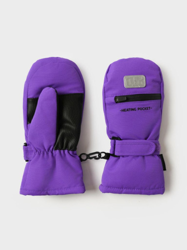 Варежки текстильные для девочек