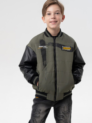 Куртка текстильная с полиуретановым покрытием для мальчиков