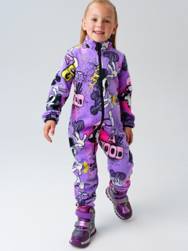 Комбинезон трикотажный для девочек