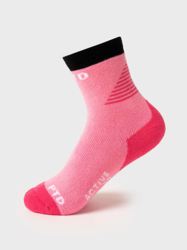 Термоноски трикотажные для девочек (низкие махровые)