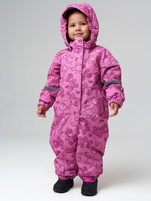 Комбинезон детский текстильный с полиуретановым покрытием для девочек