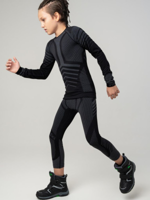 Термокомплект трикотажный для мальчиков: брюки укороченные, толстовка для эпизодич использования