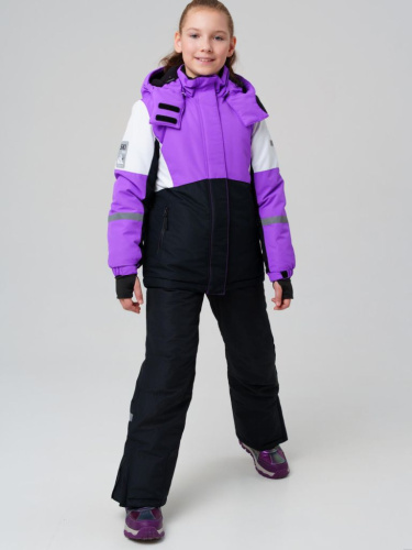Комплект текстильный с полиуретановым покрытием для девочек: куртка, брюки