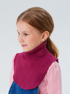 Воротник-манишка трикотажный для девочек