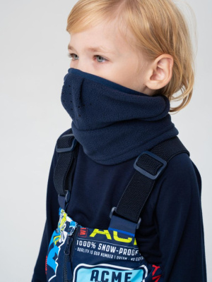 Шарф-снуд трикотажный для мальчиков