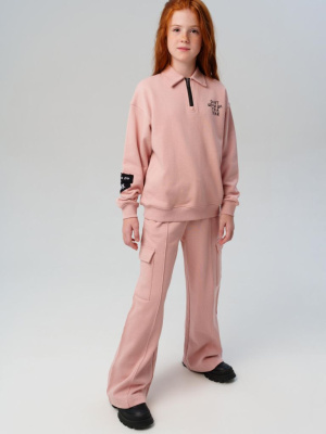 Брюки трикотажные для девочек