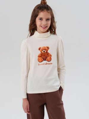 Водолазка трикотажная для девочек