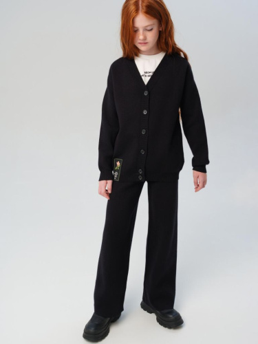 Комплект трикотажный для девочек: брюки, кардиган