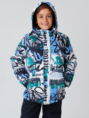 Куртка текстильная с полиуретановым покрытием для мальчиков